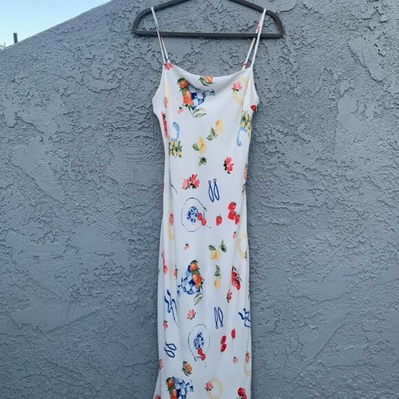 Abercrombie & Fitch Dress, Summer, fish, tomatoes, fruit, vegetables, - Picture 2 of 6